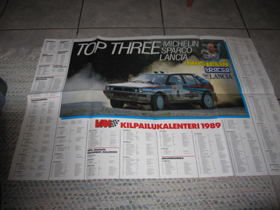 VANHA VM LANCIA JULISTE 1989