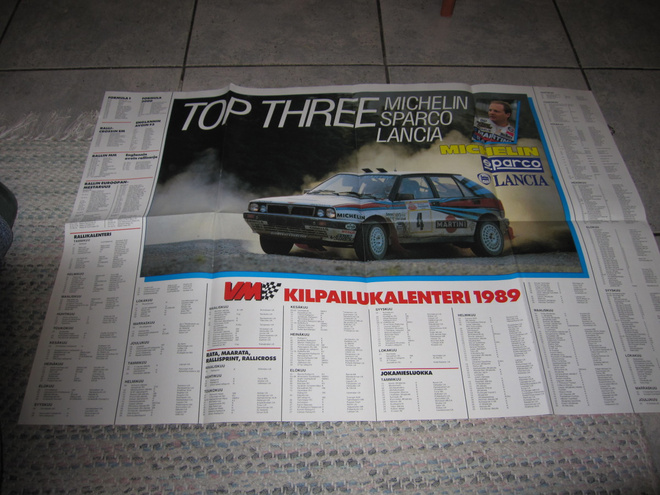 VANHA VM LANCIA JULISTE 1989