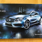 Esite Mercedes-Benz W176 A-sarja vuodelta 2013 - pikkukuva 1