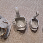 4 joutsen figuuria, vintage - pikkukuva 4