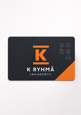K-Ryhmän lahjakortti 200€