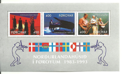 FÄR-SAARET musiikkiaiheinen blokki 1993 **