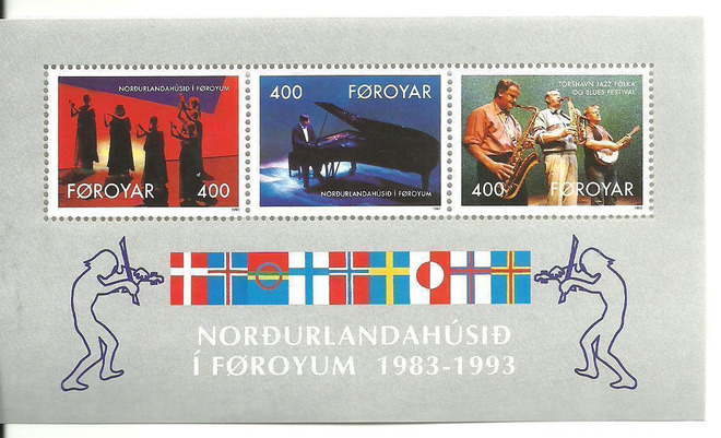 FÄR-SAARET musiikkiaiheinen blokki 1993 **