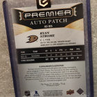 Ryan Strome 2022-23 UD Premier Auto Patch /49 - pikkukuva 2