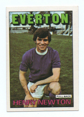 Purkkakuva Jalkapallo n:o 117 HENRY NEWTON. Everton.