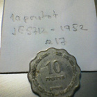 Israel 10 prutot JE5712-1952, km#17 - pikkukuva 1
