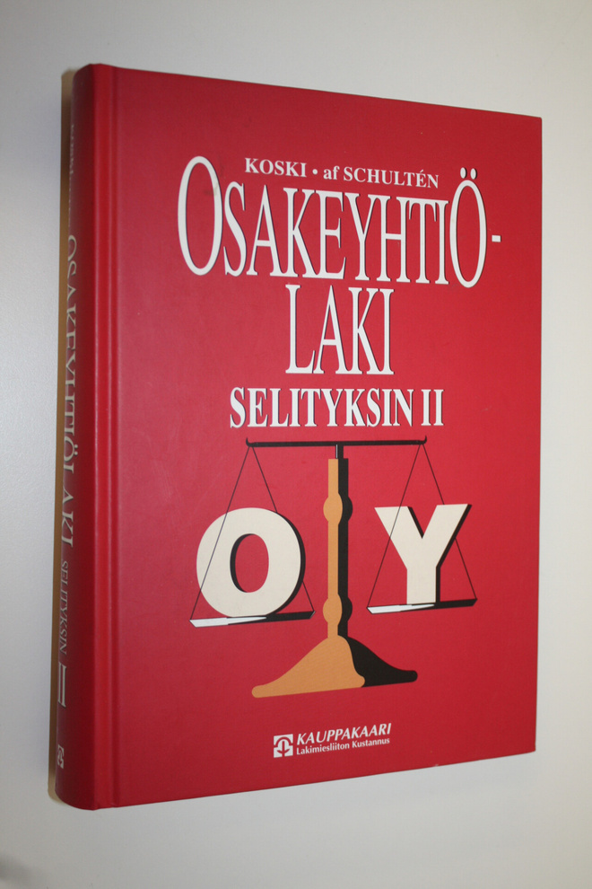 Pauli Koski : Osakeyhtiölaki selityksin 2, Luvut 9-17
