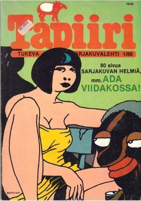 Tapiiri 1/1986 (Ankardo, Corto Maltese, Ada Viidakossa)