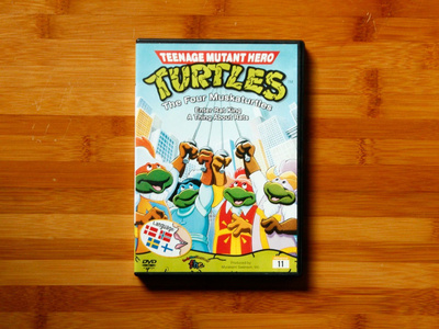 Teenage Mutant Hero Turtles The Four Muskaturtles DVD