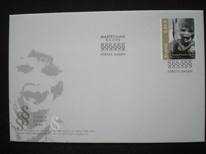 FDC Naisten äänioikeus 100 v 8.3.2006 - LaPe 262