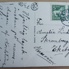 Pikkuleidi tuo korillisen kukkia onnitteluina, p. 1929 - pikkukuva 2