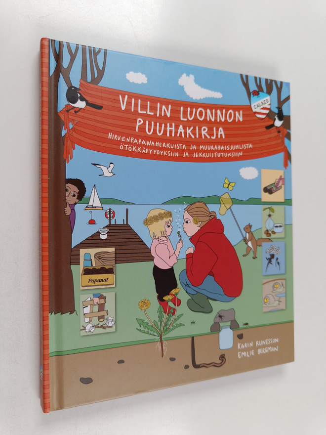 Karin Runesson : Villin luonnon puuhakirja