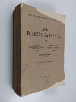 Acta forestalia Fennica 40