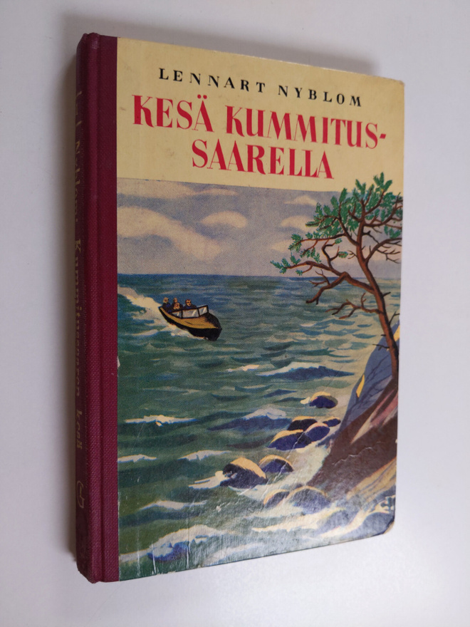 Lennart Nyblom : Kummitussaaren kesä : (kesä Kummitussaar...