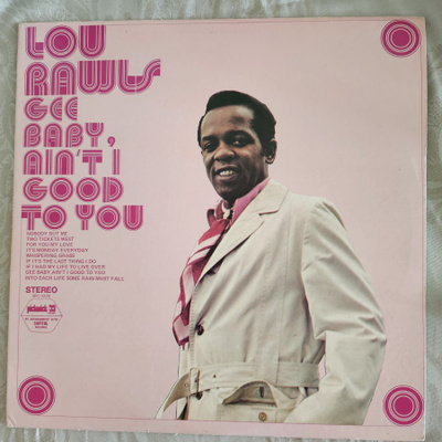 Lou Rawls - Gee Baby, Ain"t I Good To You Lp (M-/M-)