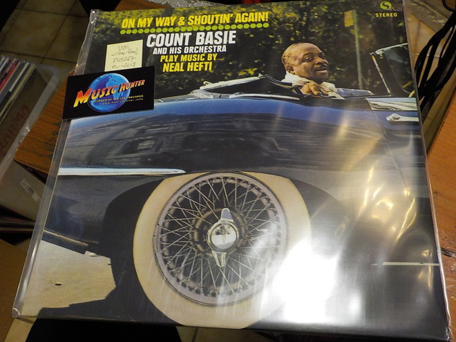 COUNT BASIA - ON MY WAY & SHOUTIN' AGAIN! UUSI LP