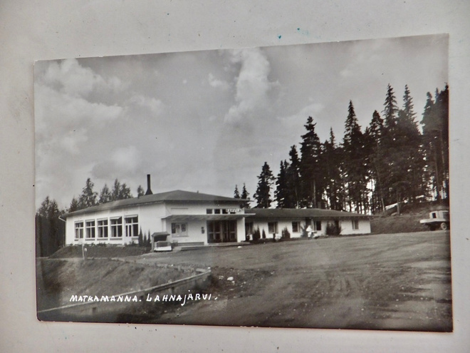 VANHA Postikortti Salo Lahnajärvi 1950-l