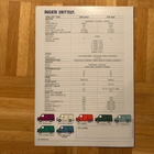 Esite Fiat Ducato 2000 & Ducato 2500 diesel 1985 - pikkukuva 3