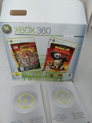 Pahvilaatikko (xbox360, 2 peliä versio)