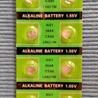 Kellopatteri AG1 LR621W 10 kpl - pikkukuva 1