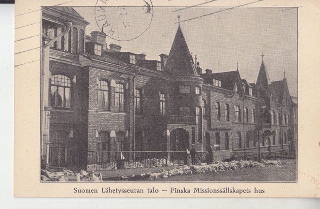 Helsinki lähetysseuran talo.