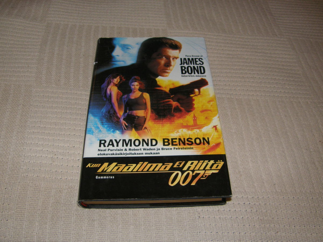 Raymond Benson Kun maailma ei riitä 007  -sid