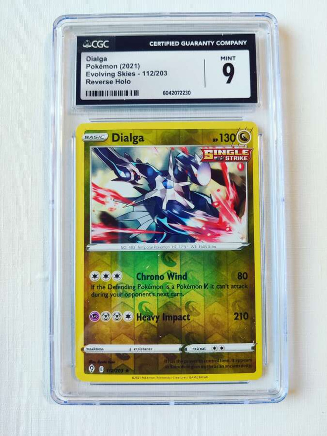 Dialga Evolving Skies 112/203 CGC 9