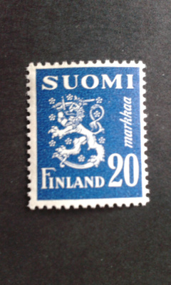 1950  20mk sininen**
