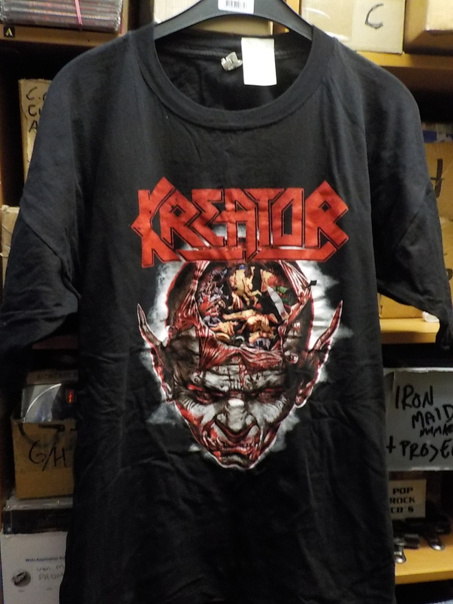 KREATOR KIERTUEPAITA VUODELTA 1990 KOKO XL (W)
