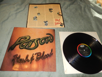 Poison - Flesh & blood vinyyli