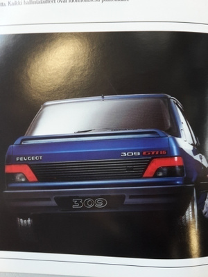 Peugeot 309 -esite, 1992
