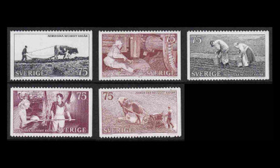 Ruotsi 815-9 ** Pohjoismainen museo 100v (1973)