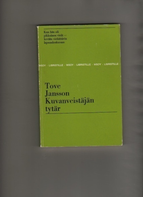 Jansson: Kuvanveistäjän tytär, WS 1969, K3, libristikappale