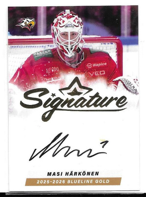 2025-26 Blueline GOLD Signature Masi Härkönen Sport 34/40