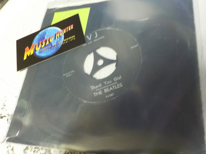 THE BEATLES - THANK YOU GIRL EX- 7'' SINGLE