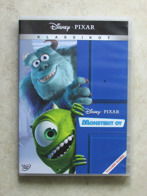 Disney - Pixar Monsterit Oy, DVD.