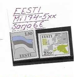EESTI Mi 174-5**-SARJA