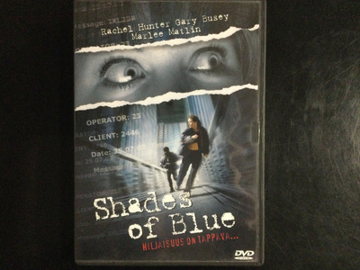 SHADES OF BLUE (2001). DVD. mm..Gary Busey, Eric Roberts.