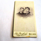 Minivalokuva 7,5x4,2cm Ida Berglund Pori, nimetyt - pikkukuva 1