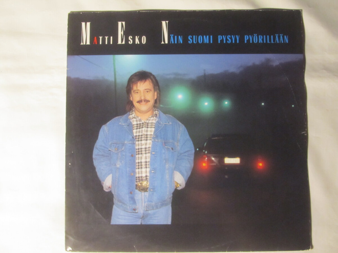 Matti Esko:Näin Suomi pysyy pyörillään  LP  1989