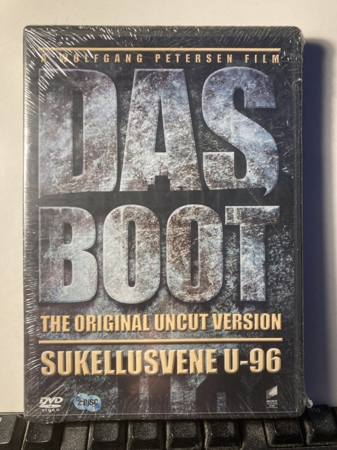 DAS BOOT (mini series), DVD, Petersen, Prochnow, muoveissa