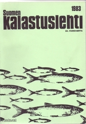 Suomen kalastuslehti 1983 90.vuosikerta nid.kirja 240 sivua
