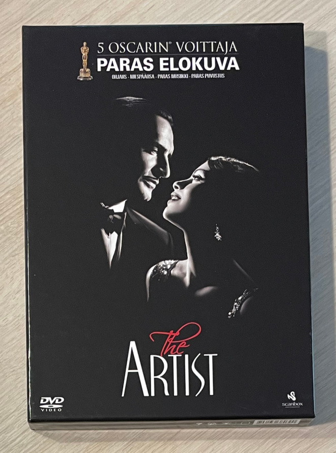 The Artist (2011) 5 Oscarin voittaja mm Paras elokuva