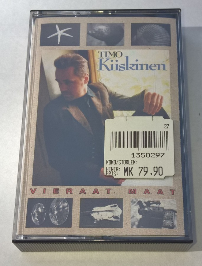 TIMO KIISKINEN VIERAAT MAAT C-KASETTI 1994