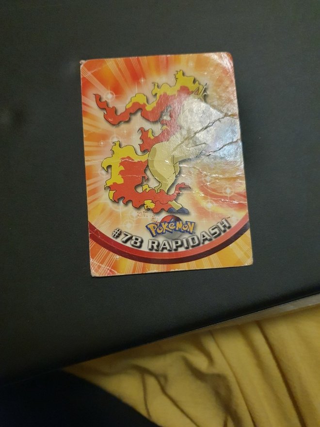 Rapidash #78 Pokemon Topps TV Animation Edition card