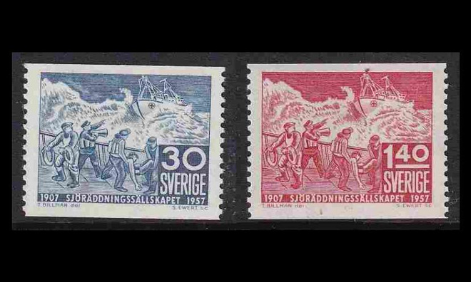 Ruotsi 421-2 ** Meripelastus (1957)