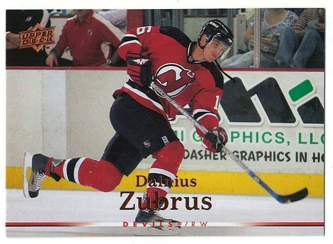 07-08 Upper Deck #356 Dainius Zubrus