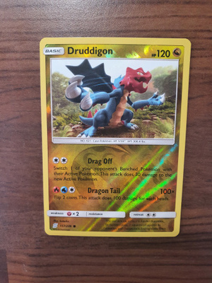 Pokemon Druddigon 157/236 Reverse holo