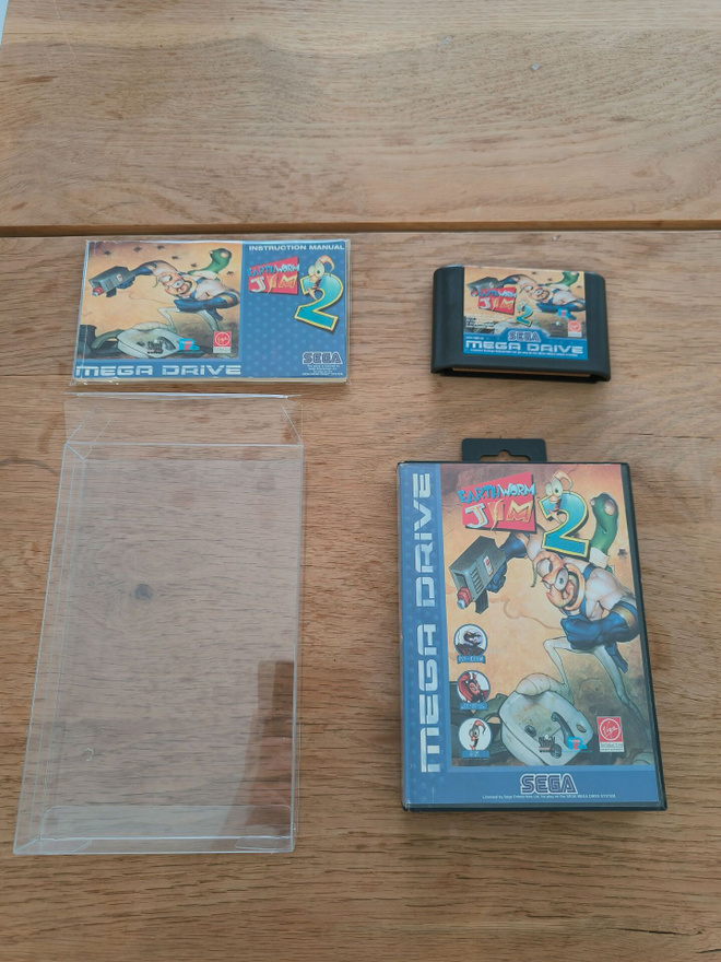 Sega Mega Drive: Earthworm Jim 2 (CIB)