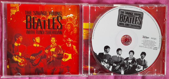 The savage young Beatles with Tony Sheridan cd